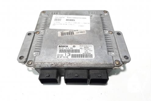 Calculator motor, cod 9644721080, 0281010808, Citroen C5 (I) 2.0 HDI, RHZ (idi:483085)