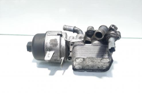 Carcasa filtru ulei cu racitor ulei, cod 9656830180, Peugeot, 2.0 HDI, RHK (idi:498615)