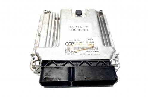 Calculator motor, cod 03L906022NP, 0281016141, Audi A5 Sportback (8TA) 2.0 TDI, CAH (id:510058)