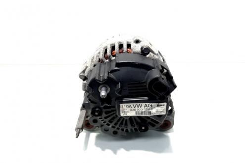 Alternator 110A, Valeo, cod 036903024H, Vw Golf 6 Plus, 1.4 benz, CGG (pr:110747)