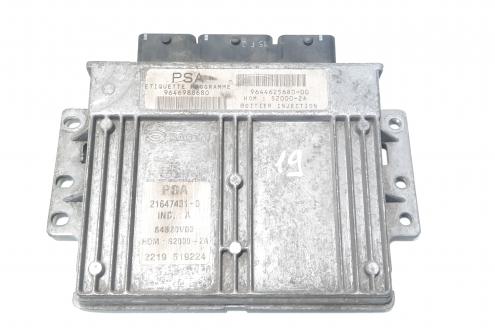 Calculator motor, cod 9646988680, 9644625680, Peugeot Bipper (AA), 1.4 benz, KFV (idi:495913)