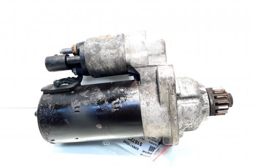 Electromotor cu Start Stop, cod 02M911024C, VW Passat CC (358), 2.0 TDI, CFF, 6 vit man (idi:516722)