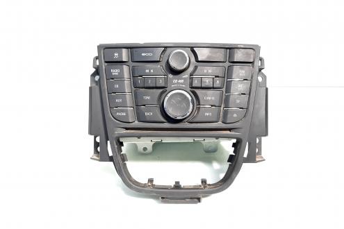 Radio CD cu butoane comenzi, cod 20983513, 13346050, Opel Astra J Sedan (idi:528130)