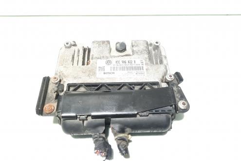 Calculator motor, cod 03C906022B, 0261201787, VW Golf 6 Plus, 1.4 TSI, CAX (idi:530059)