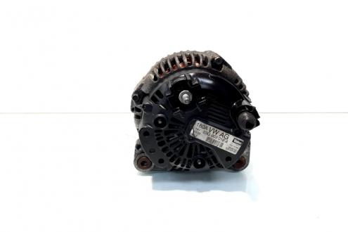 Alternator 180A Valeo, cod 03G903016A, Audi A4 Avant (8ED, B7), 2.0 TDI, BLB (pr:110747)