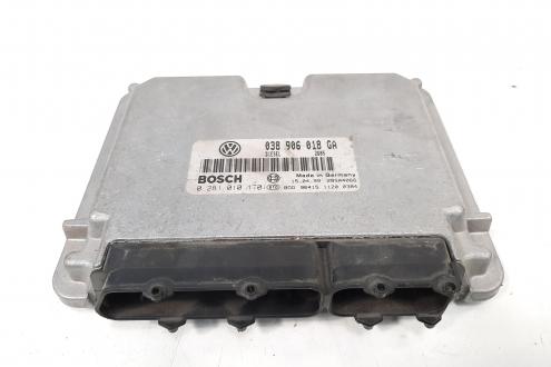 Calculator motor, cod 038906018GA, 0281010170, VW Passat (3B2), 1.9 TDI, AFN (id:535509)