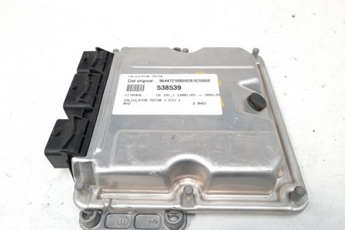 Calculator motor, cod 9644721080, 0281010808, Citroen C5 (I), 2.0 HDI, RHZ (id:538539)