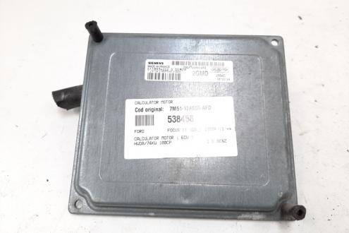 Calculator motor, cod 7M51-12A650-AFD, Ford Focus 2 (DA), 1.6 benz, HWDA (id:538458)