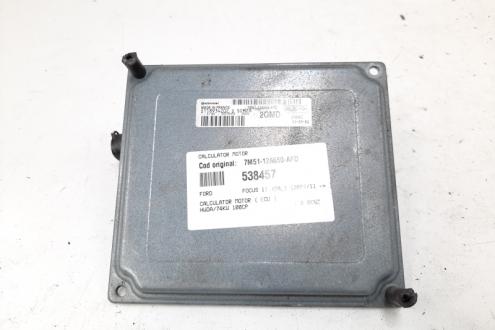 Calculator motor, cod 7M51-12A650-AFD, Ford Focus 2 (DA), 1.6 benz, HWDA (id:538457)