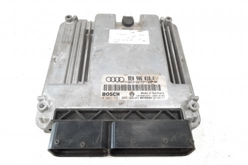 Calculator motor Bosch, cod 8E0906018K, 0261S01006, Audi A4 (8E2, B6) 2.0 benz, ALT (id:538566)