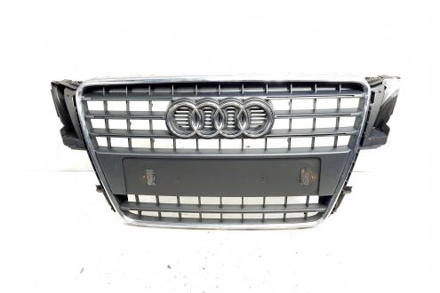 Grila bara fata centrala cu sigla, cod 8T0853651E, Audi A5 Sportback (8TA) (id:544401)