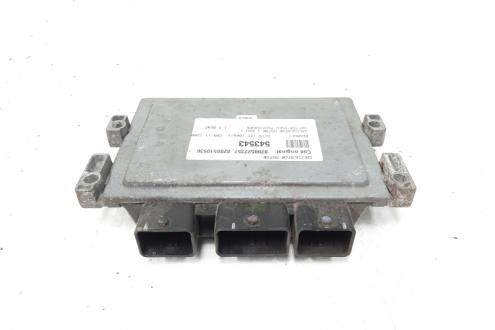 Calculator motor, cod 8200522357, 8200510536, Renault Modus, 1.2 benz, D4F740 (idi:543543)