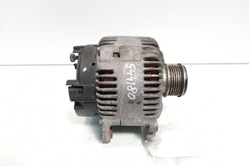 Alternator 180A Valeo, cod 021903026L, Skoda Superb II Combi (3T5), 2.0 TDI, BMP (pr:110747)