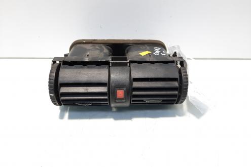 Grila aer bord centala cu buton avarii, cod 90560344, Opel Astra G Combi (F35) (id:547878)