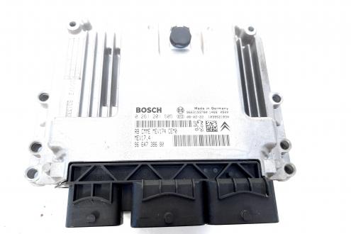 Calculator motor Bosch, cod 9664738680, 0261201505, Peugeot 308, 1.6 benz, 5FW (id:549770)