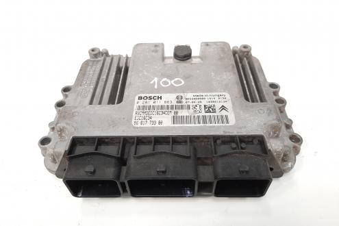 Calculator motor, cod 9661773380, 0281011863, Peugeot 307 SW, 1.6 HDI, 9HX (id:549876)