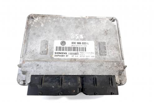 Calculator motor Siemens, cod 03E906033L, Vw Polo (9N) 1.2 benz, BMD (id:550095)