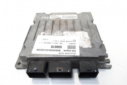 Calculator motor, cod 9646449280, 9644302380, Peugeot 307, 2.0 HDI, RHY (id:550070)