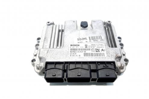 Calculator motor ECU, cod 9653958980, 0281011634, Citroen C4 Picasso, 1.6 HDI, 9HZ (id:550020)