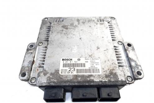 Calculator motor, cod 9640938680, 0281011521, Peugeot 406 Coupe, 2.0 HDI, RHZ (idi:550105)