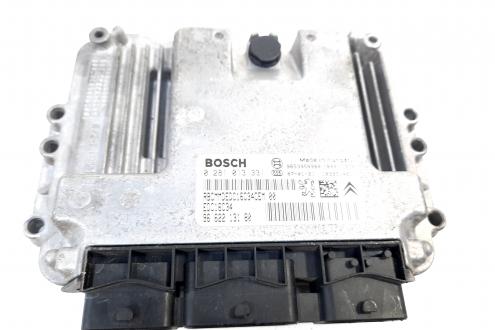 Calculator motor, cod 9653958980, 0281013331, Peugeot 307 sedan, 1.6 HDI, 9HZ (idi:550023)
