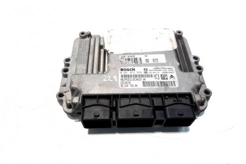 Calculator motor ECU, cod 9657699480, 0281012529, Peugeot 207 Sedan, 1.4 HDI, 8HZ (idi:549957)