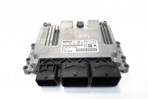 Calculator motor, cod 9663193780, 0261201863, Peugeot 307 CC (3B), 1.6 benz, NFU (idi:550061)