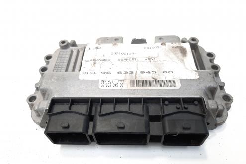 Calculator motor, cod 9663394580, 0261201609, Peugeot 307 sedan, 1.6 benz, NFU (idi:549676)