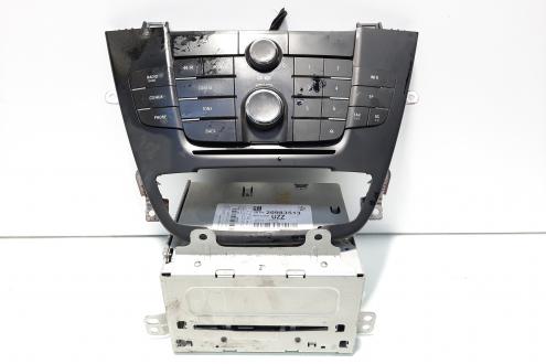 Radio CD cu butoane comenzi, cod GM13321292, 20983513, Opel Insignia A Sedan (idi:546261)