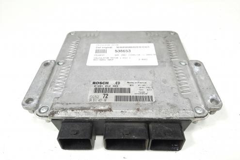 Calculator motor, cod 9646850580, 0281012463, Peugeot 206 CC, 2.0 HDI, RHY (idi:538653)
