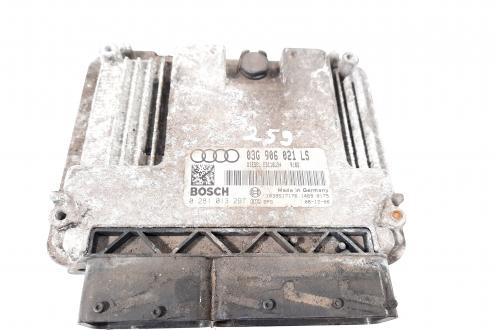 Calculator motor, cod 03G906021LS, 0281013297, Audi A3 (8P1), 1.9 TDI, BXE (idi:549901)