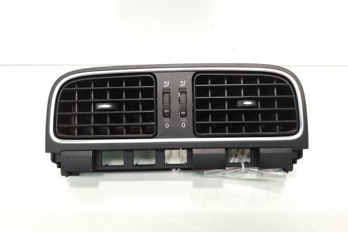 Grila aer bord centrala, cod 6RF819728A, Vw Polo sedan (6R) (idi:551488)