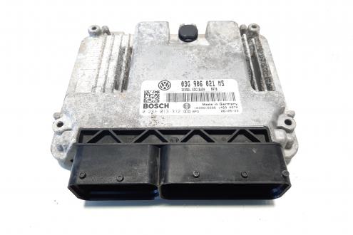 Calculator motor, cod 03G906021MS, 0281013312, Vw Passat Variant (3C5), 2.0 TDI, BMP (id:555144)