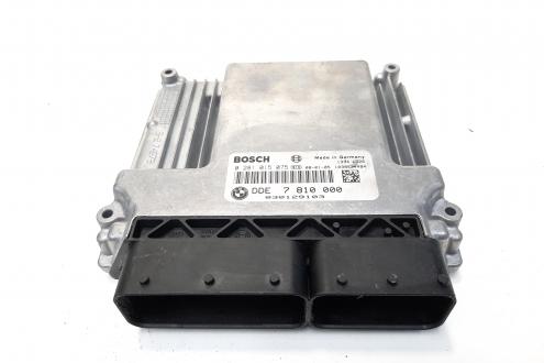 Calculator motor, cod 7810000, 0281015075, Bmw 5 Touring (E61), 2.0 diesel, N47D20A (idi:549750)