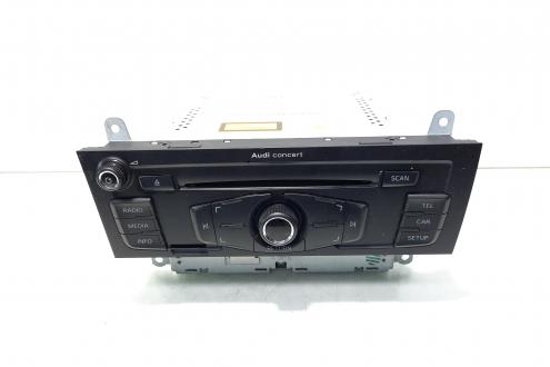 Radio CD, cod 8T1035186C, Audi A4 Avant (8K5, B8) (id:555899)