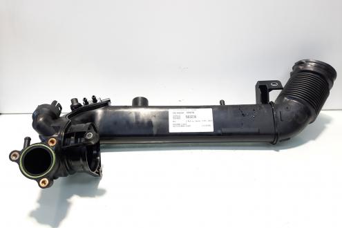 Tub intercooler cu senzor, cod 8580239, Bmw 2 Cabriolet (F23) 1.5 diesel, B37C15A (idi:553236)