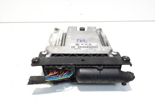 Calculator motor ECU, cod 03L907309, 0281015029, Audi TT Roadster (8J9), 2.0 TDI, CBB (idi:560521)