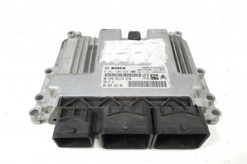 Calculator motor, cod 9663193780, 0261S05626, Citroen C4 (I) coupe, 1.6 benz, NFU (idi:538650)