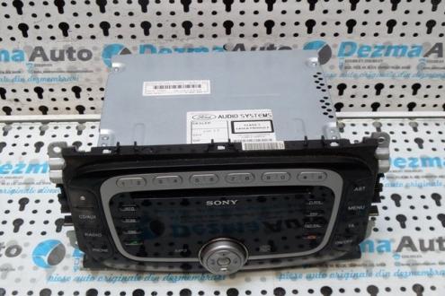 Cod oem: 7M5T-18C939-EB, radio cd MP3 Ford Focus 2 sedan (DA) 2007-2011