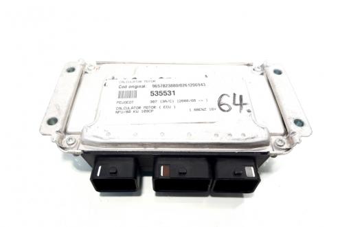 Calculator motor, cod 9657823880, 0261206943, Peugeot 206 CC, 1.6 16V benz, NFU (idi:535531)
