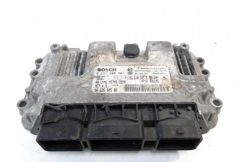 Calculator motor, cod 9662560580, Peugeot 206 SW, 1.6 benz, NFU (idi:535535)