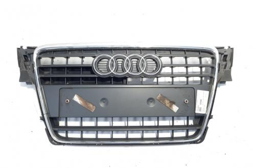 Grila bara fata centrala cu sigla, Audi A4 Avant (8K5, B8) (idi:572587)