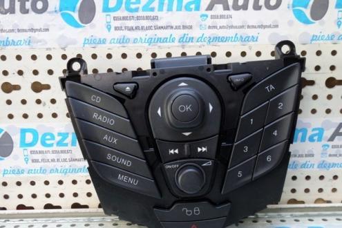 Comenzi radio cd cu buton avarie 8A6T18K811AD, Ford Fiesta 6, 2008-in prezent