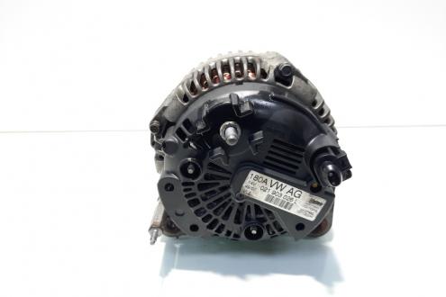 Alternator 180A Valeo, cod 021903026L, VW Passat (3C2), 2.0 TDI, BKP (id:577377)