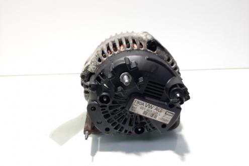 Alternator 180 A Valeo, cod 021903026L, VW Passat (3C2), 2.0 TDI, BKP (id:577657)