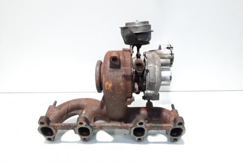Turbosuflanta, cod 03G253014F, Skoda Octavia 2 Combi (1Z5), 1.9 TDI, BXE (pr:110747)