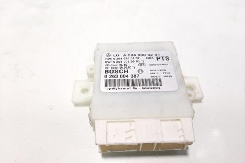 Modul senzori parcare, cod A2049009201, Mercedes Clasa C T-Model (S204) (id:582716)