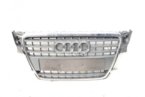 Grila bara fata centrala cu sigla, cod 8K0853651, Audi A4 (8K2, B8) (id:584780)