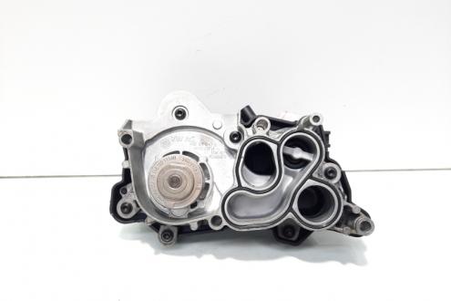 Pompa apa cu corp termostat, cod 04E121600BE, VW Polo (AW1), 1.0 TSI, DKR (id:588199)