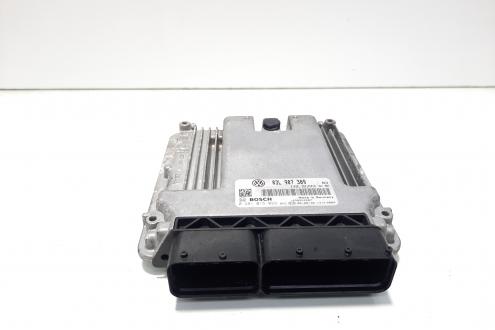 Calculator motor ECU, cod 03L907309, 0281015029, Audi A3 Sportback (8PA), 2,0 TDI, CBA (idi:585493)